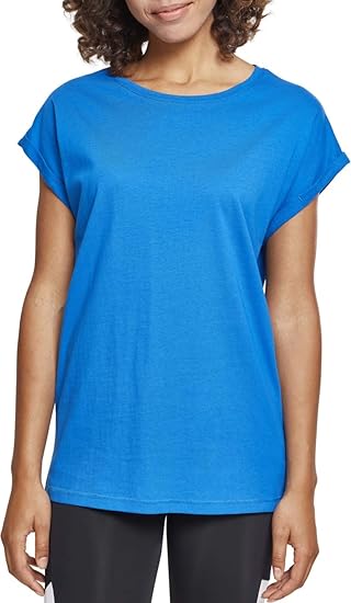 Urban Classics Damen Ladies Extended Shoulder Tee T-Shirt