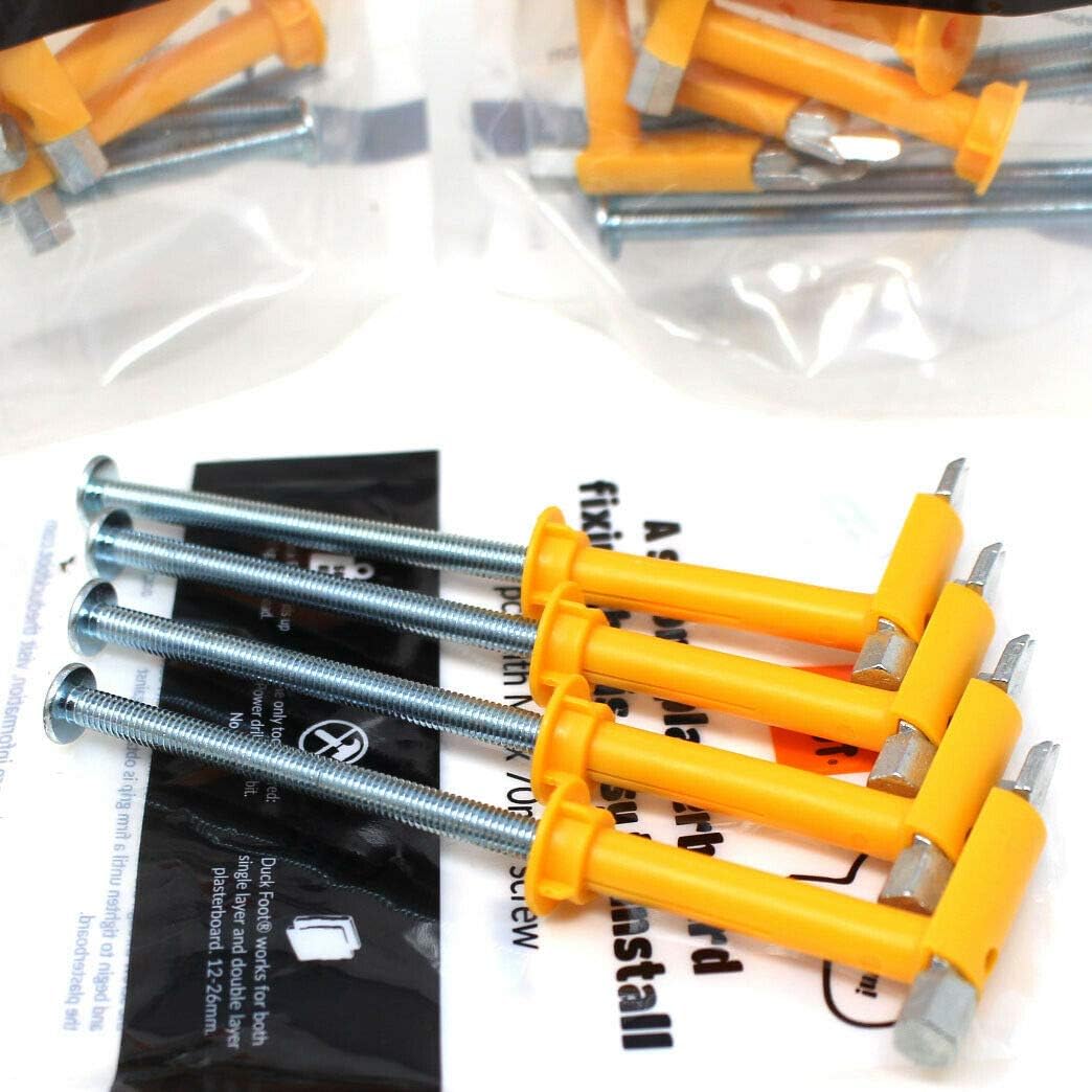 Duck Foot Plasterboard Fixings M5 x 70mm Anchor Drywall Cavity Fix Amazon.co.uk DIY & Tools