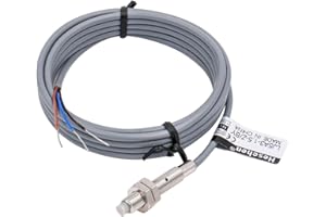 Heschen M5 Inductive Proximity Sensor Switch, Non-Shield Type, LJ5A3-1.5-Z/by, Detector 1.5mm, 10-30VDC 150mA, PNP Normally Open(NO), 3 Wire