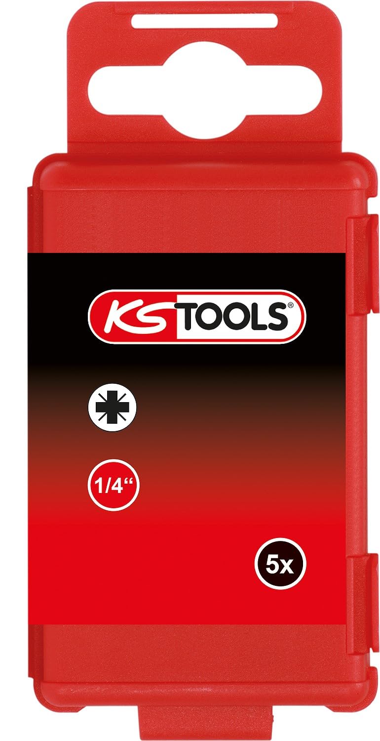 KS TOOLS 918.3251 TORSIONpower bit, 75mm, PZ15pcs