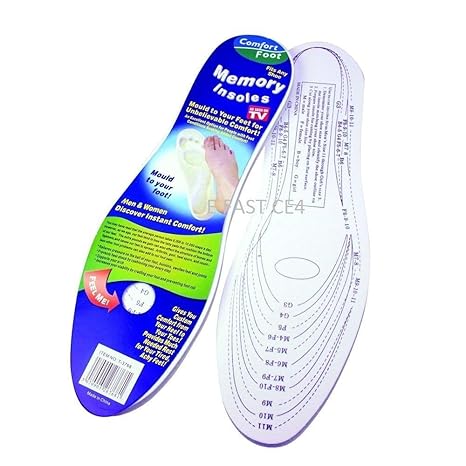 Buy Your Store Comfort Foot 1 Pair Unisex Insoles Antibacterial