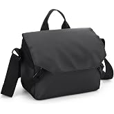 Kozelo Camera Sling Bag, 5L Shoulder Bag for DSLR with Laptop Compartment | Travel Camera Bag with Anti-Theft Back Zipper &amp; Tripod Mount, Water-Resistant 600D Polyester for Street