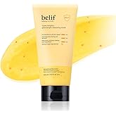 belif Super Knights Glow Radiance Cleansing Mask, Korean Skincare with Multi-Vitamin Complex & Glutathione – Radiance & Even Skin Tone (150 ml / 5.0 fl. oz.)