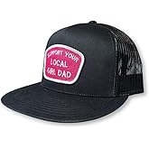 Support Your Local Girl Dad Patch Hat - Premium Snapback Baseball Cap for Men