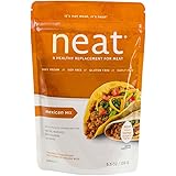 neat - Vegan - Mexican Mix (5.5 oz.) - Non-GMO, Gluten-Free, Soy Free, Meat Substitute Mix