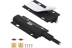 Magnetic Push Open Latches for Cabinet Jiayi 2 Pack Push to Open Door Latch Magnetic Touch Latches Kitchen Door Push Release 