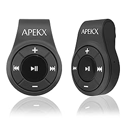 APEKX Clip Bluetooth Audio Adapter for