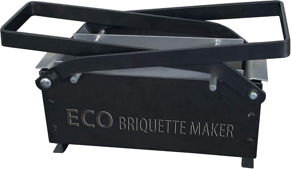 De Vielle Eco Briquette Maker for Fireplace Newspaper Fuel Heat Stove Metal