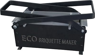 De Vielle Eco Briquette Maker for Fireplace Newspaper Fuel Heat Stove Metal