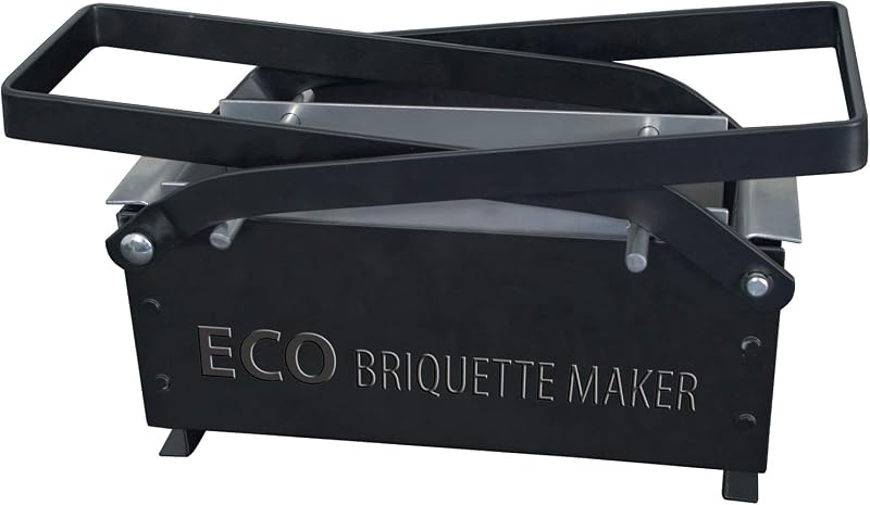 De Vielle Eco Briquette Maker for Fireplace Newspaper Fuel Heat Stove Metal