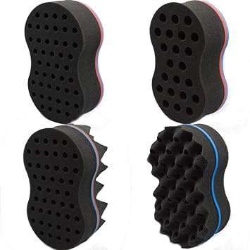 Amazon Com Big Hair Sponge Hair Curling Magic Twist Barber Sponge