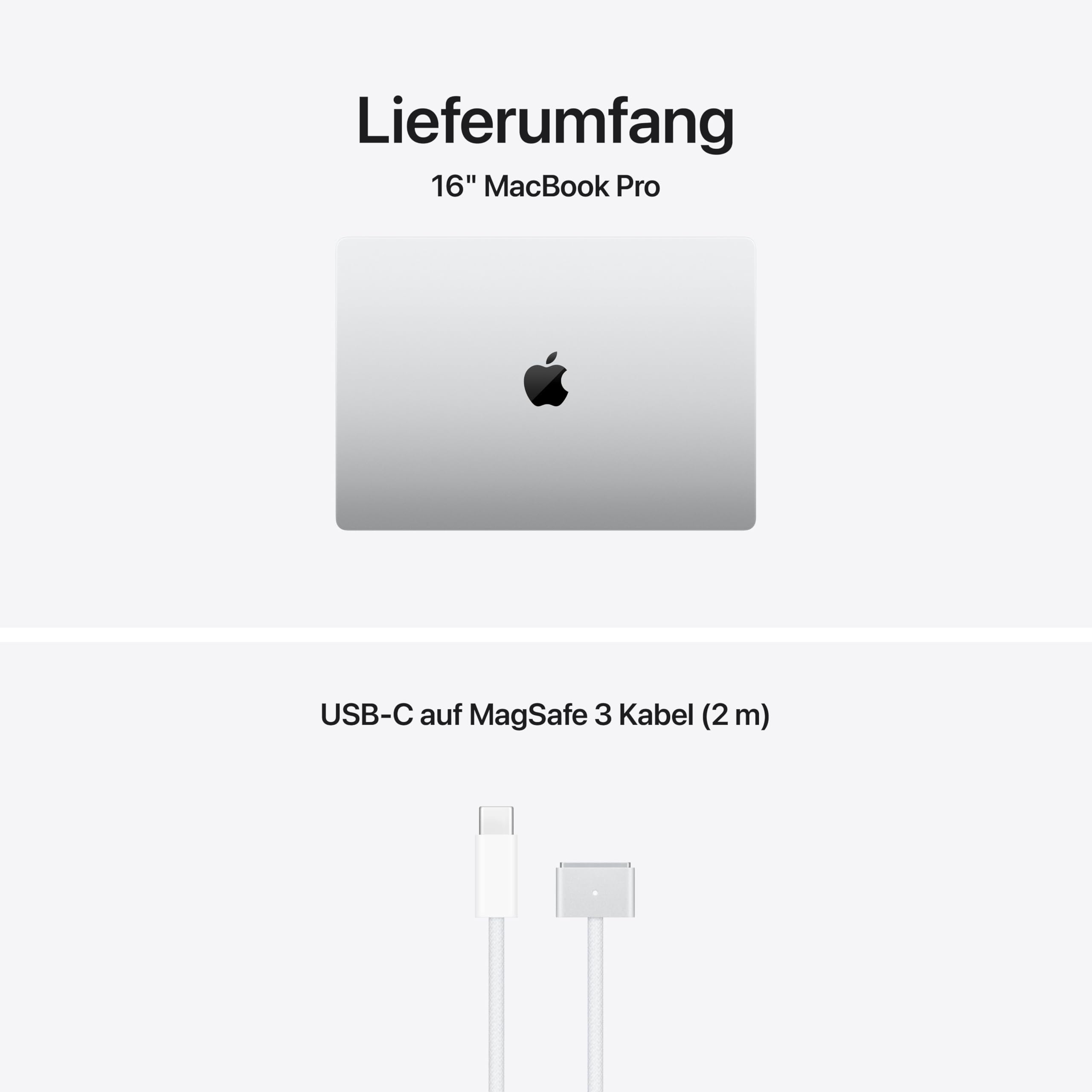 Apple MacBook Pro Laptop mit M5 Max Chip mit 18-Core CPU und 32-Core GPU: Entwickelt für KI, 16,2" Liquid Retina XDR Display, 36 GB gemeinsamer Arbeitsspeicher, 2 TB SSD, WLAN 7; Silber 6