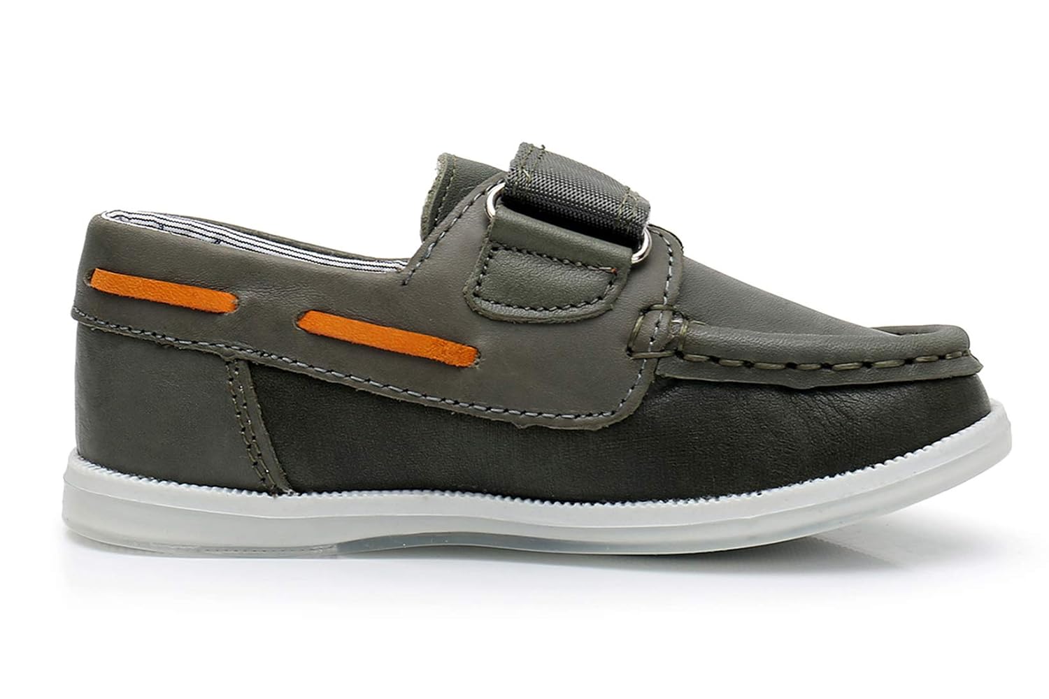 Ahannie Boys Hook &amp; Loop Loafer Shoes,Toddler/Little Kids