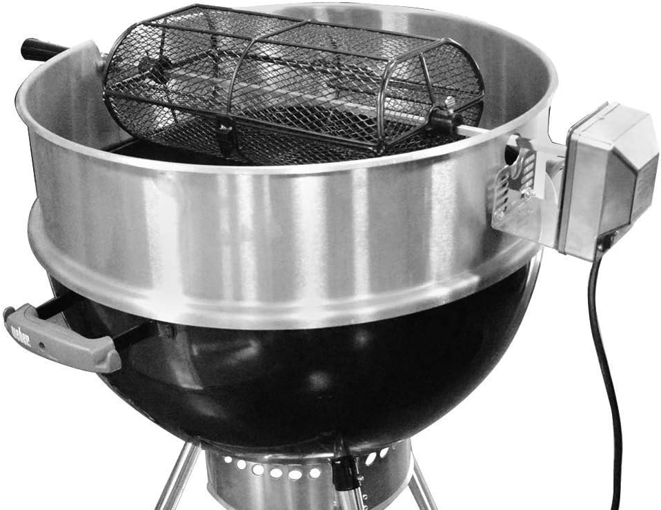 Onlyfire Universal Grill Electric Replacement Stainless Steel Rotisserie Motor 120 Volt 4 Watt On/Off Switch- 40 lb. Load, OEM/ODM, Aftermarket : Garden & Outdoor