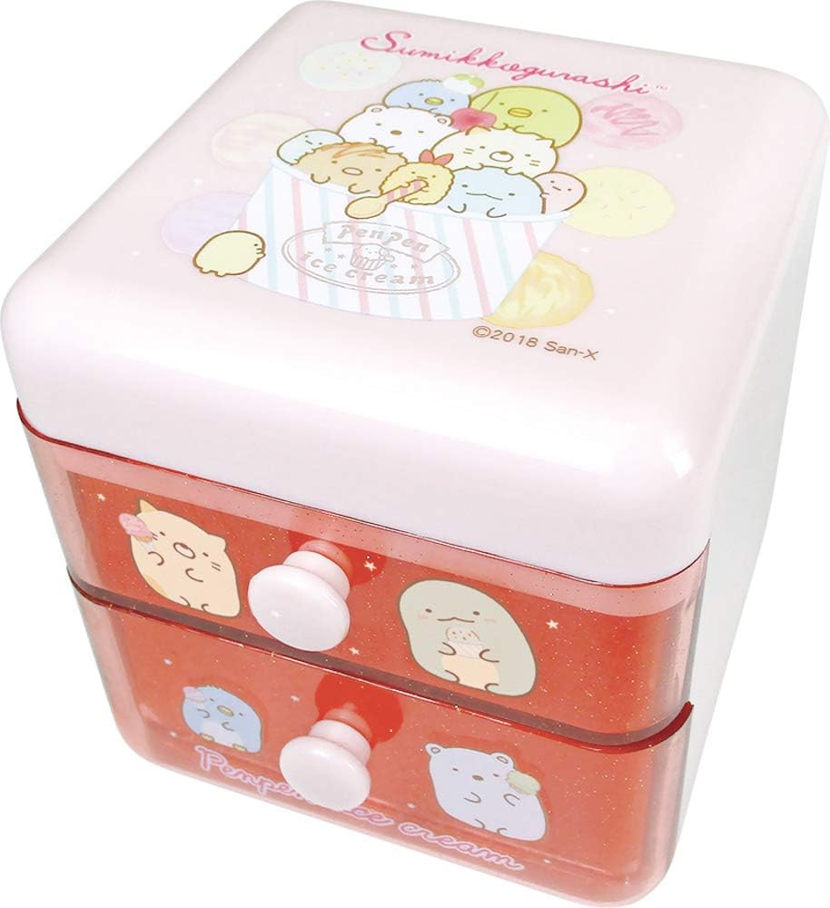 Tees factory San-X Sumikko Gurashi 2-Stage Desk Top Mini Chest Ice Cream SG-5522426IC
