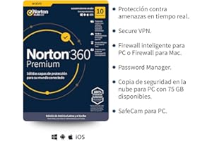 Norton 360 Premium/Total Security 10 Devices 1 Year (10-Users) (TMNR-035)