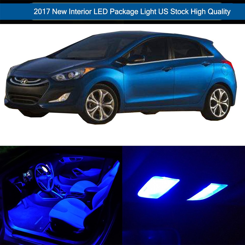 Amazon.com: LED Interior Lights Automotive Light Bulbs Replacement White  11pcs for Hyundai Elantra 2007-2010: Automotive