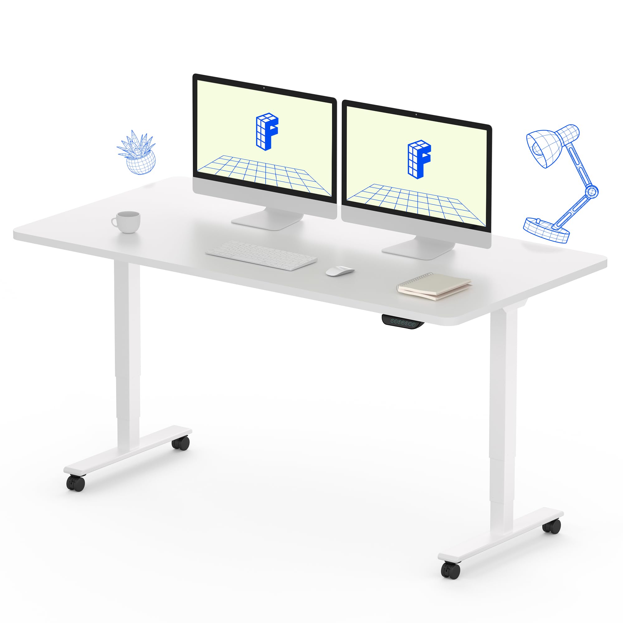 FLEXISPOT E6 Dual Motor 3 Stages Standing Desk