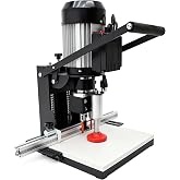 PreAsion 110V 45-9.5mm Portable Hinge Drilling Machine for Woodworking &ndash; 1100W Hinge Boring Tool with 0-40mm Depth, 2840 RPM for Cabinets, Doors &amp; Wardrobes