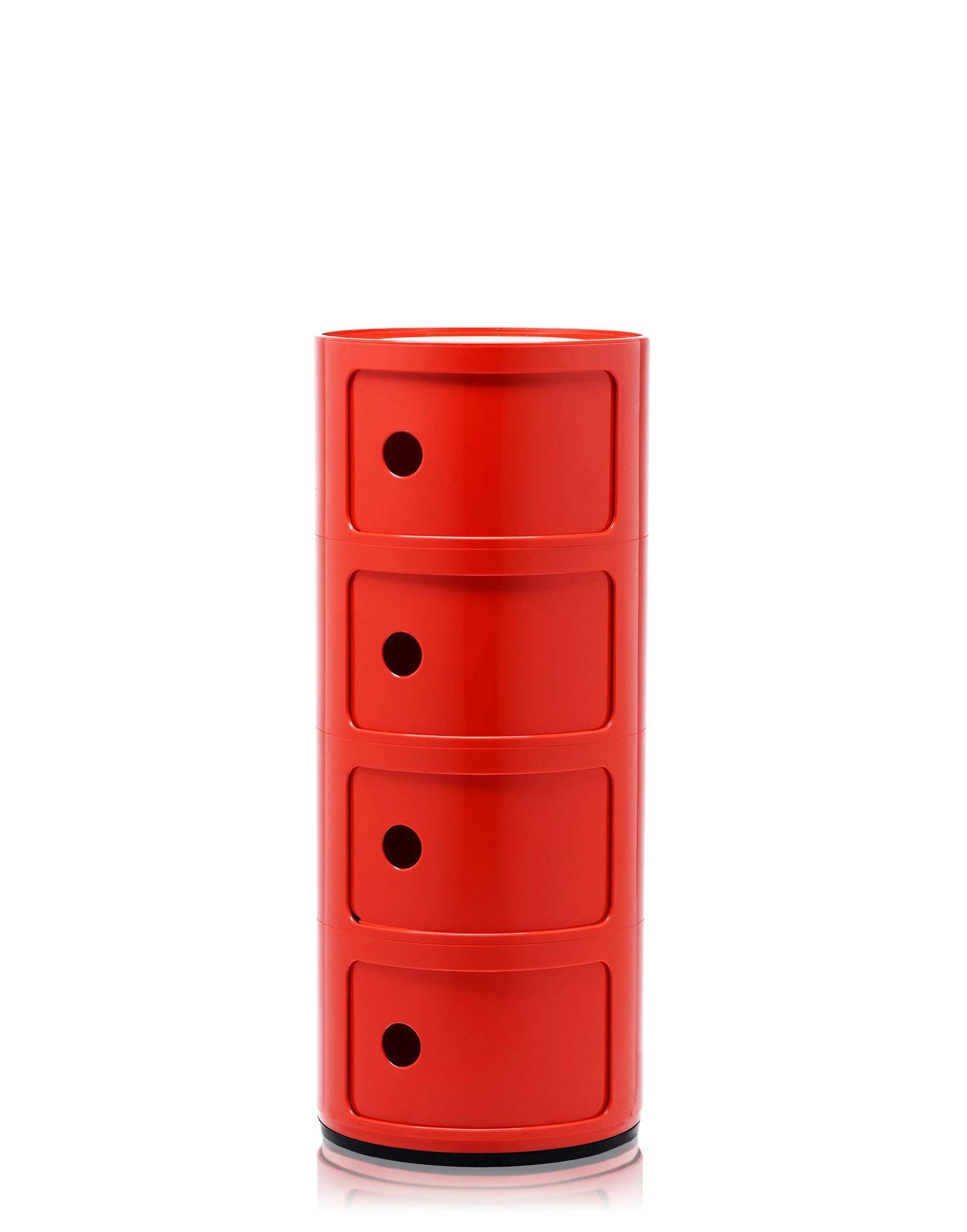 Kartell 0498510 Componibili, Red, 32x32x77 cm