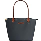 Waterproof Nylon Tote bag for Women Lightweight Designer Handbag with Zipper Stylish and Durable Purse