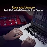 Valeton GP-200R GP200R Multi-Effects Processor Guitar Bass USB Audio Interface view 3