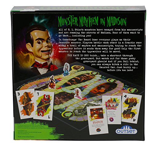 Outset Media - Goosebumps Movie Game - Board Game based on the Goosebumps Movie