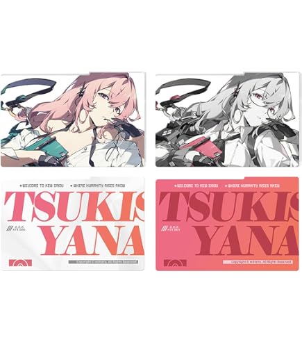 Amazon.com: Zenless Zone Zero Cinema Series: Acrylic Card Inserts