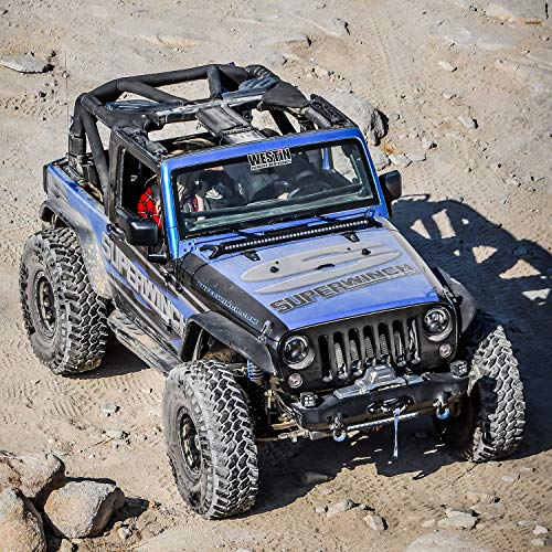 Superwinch 1710201 SX10SR 12V DC Winch 10,000 lb/4,536 kg Single Line Pull with Hawse Fairlead, 3/8in x 80ft Synthetic Rope, Corded Handheld and Wireless Remote - Image 2