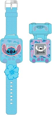 - Relógio Digital Educativo Stitch com Jogos para Crianças