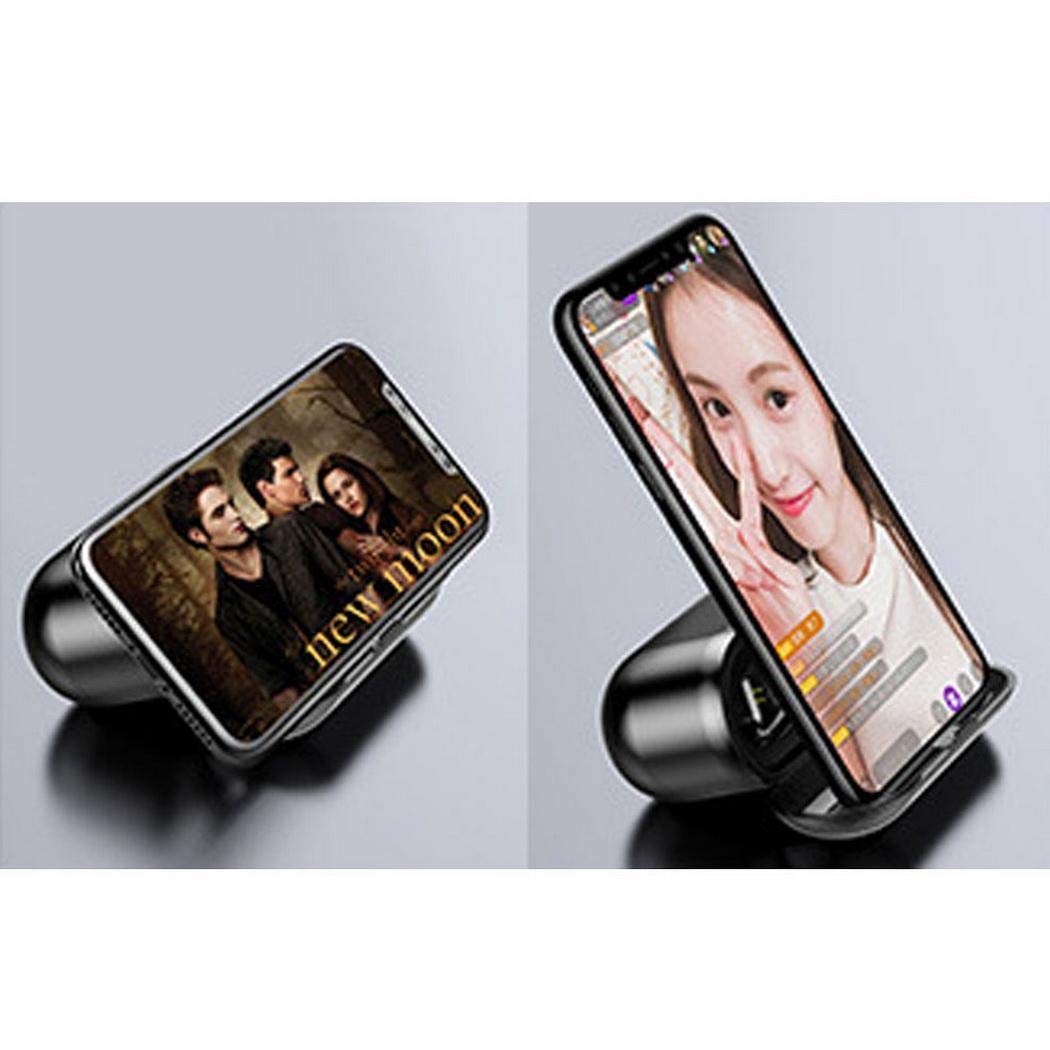 fnemo Mini Auricular inalámbrico Bluetooth HiFi Auriculares estéreo en la Oreja con Caja de Carga Auriculares