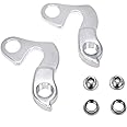 AUTUT 2 Pcs Bicycle Derailleur Hanger Frame Gear Tail Hook (M9 Thread)