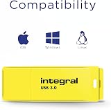 Integral Neon 16GB USB 3.0 Flash Drive Yellow (110MB/s) INFD16GBNEONYL3.0 view 4