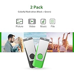 Aiibe 64GB Flash Drive 2 Pack 64GB USB Flash Drive
