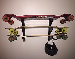 Amazon.com : Skateboard Rack - 3 Boards - StoreYourBoard : Wall Racks
