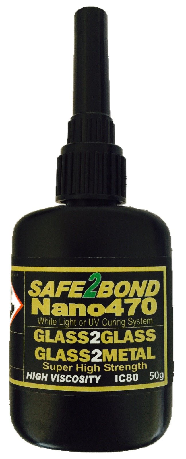 Nano470 IC80 *GLASS & METAL* High Strength Construction Adhesive 50g