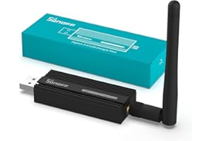 SONOFF Zigbee 3.0 USB Dongle Plus Gateway, Universal Zigbee USB Gateway with Antenna for Home Assistant, IoBroker, Wireless Zigbee 3.0 USB Adapter(1 Pack)