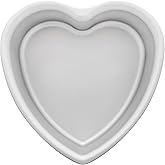 Fat Daddio's PHT-103 Anodized Aluminum Heart Cake Pan, 10 x 3 inch