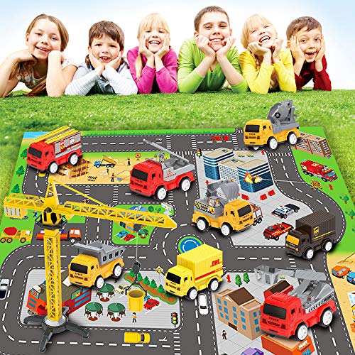 image for EP EXERCISE N PLAY Mini Fire Fighting Truck Transport Delivery Truck C