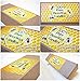 GP Natural Beeswax Honey Eco Green Color Candles in Gift Box (Natural Cotton Wicks, Dripless, Smokeless, 8 Inches (20 cm) 30pcs)