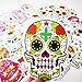 56 Pcs Graffiti Decal Stickers Skull Head DIY Sticker Car Sticker Refrigerator Sticker, Personalize Laptops, Skateboard, Snowboard, Car, Helmet, Luggage, Bikes etc.