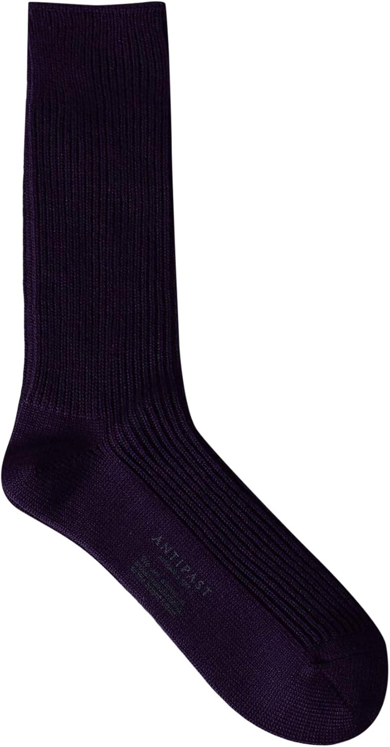 Amazon ユナイテッドアローズ Antipast アンティパスト Rib Socks 8500 Purple 85 Free スポーツソックス 通販