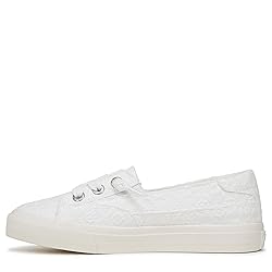 Blowfish Malibu Womens Moon Sneaker White Lace 8.5 M