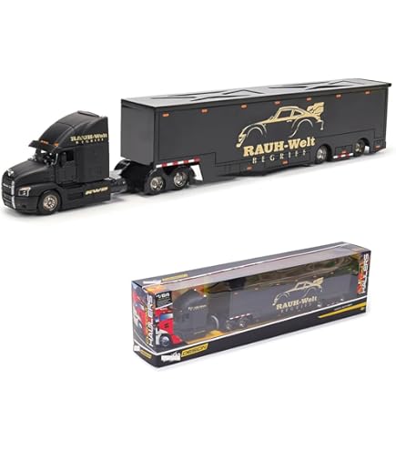 Amazon.com: 4-Wheel Enclosed Car Trailer Dark Gray with Graphics 1
