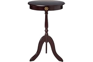 FRENCHI FURNITURE Frenchi Home Furnishing 24.60'' Tall Pedestal End Table