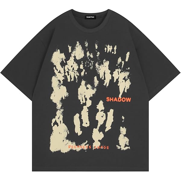 Aelfric Eden Oversized Graphic Tees Unisex Graffiti Print