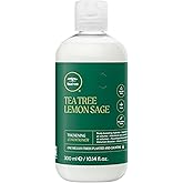 Tea Tree Lemon Sage Thickening Conditioner, Builds Body + Boosts Volume, For Fine Hair
