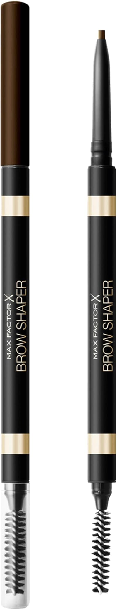 Max Factor Brow Shaper Pencil 30 Deep Brown 1g - Dual-Ended Brow Pencil