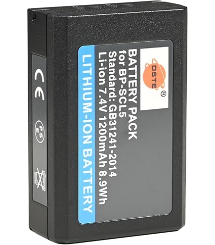 Amazon.com : BP-SCL5 High-Durability 1800mAh Fit for Leica M10 M10