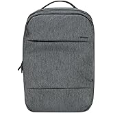 Incase City Backpack - 24L Main Storage Compartment with 16" Faux Fur Laptop Pocket, Front Organizational Pocket, Quick Access Pocket, Everyday Tech Backpack - Gunmetal Grey
